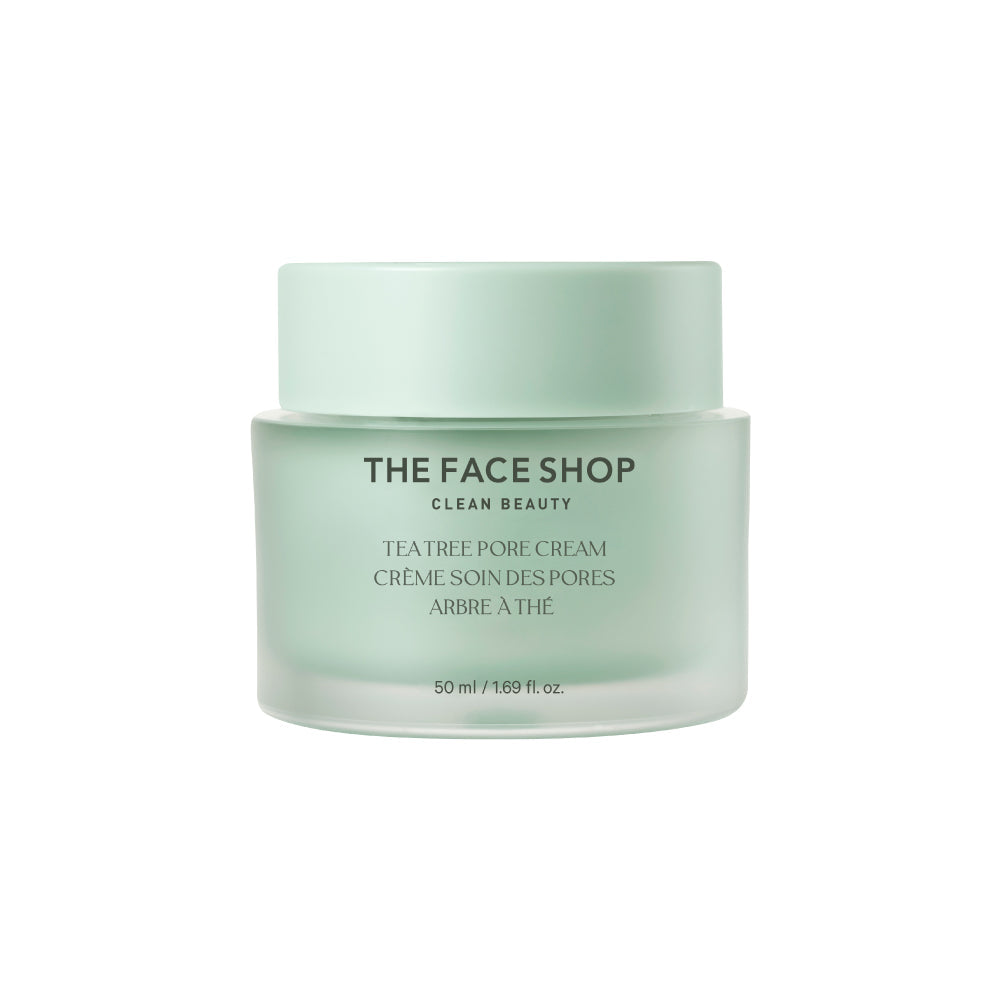 The Face Shop Tea Tree Pore Cream 50ml - Korean