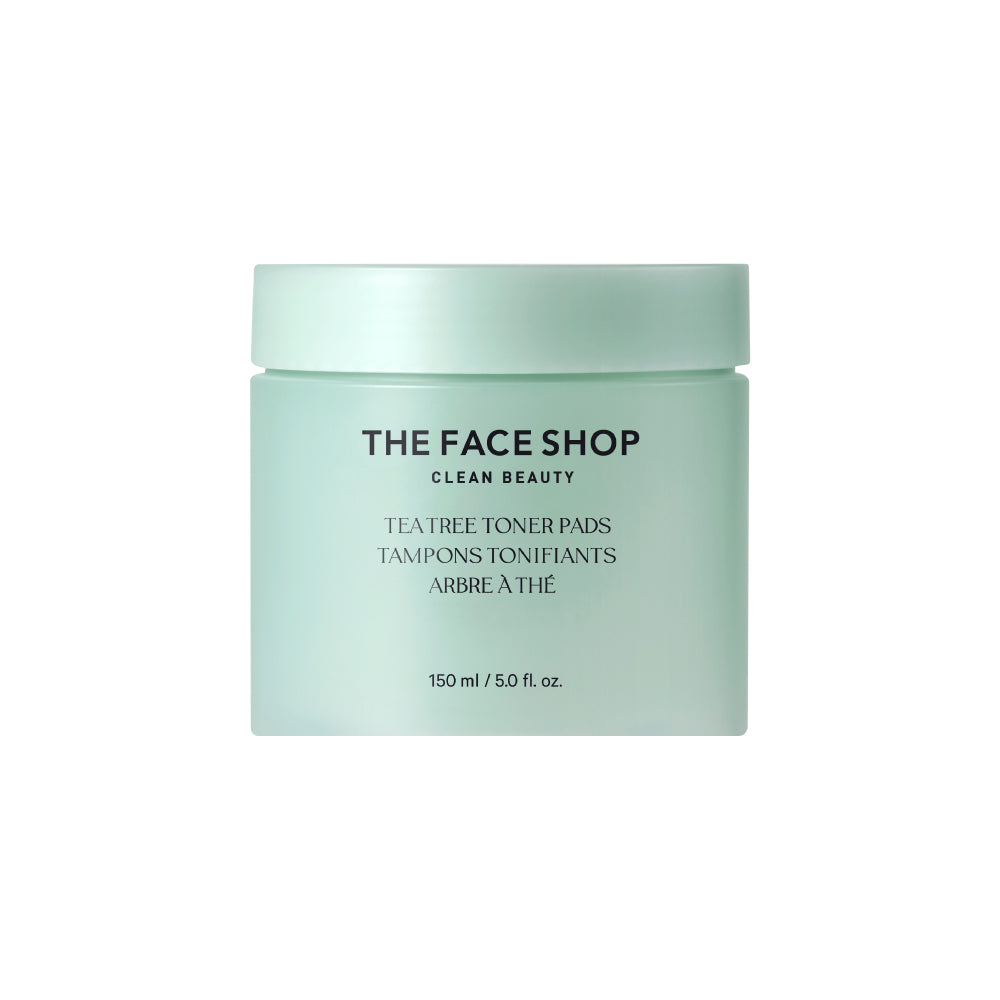 The Face Shop Tea Tree Toner Pads 150ml (70 Sheets) - Korean