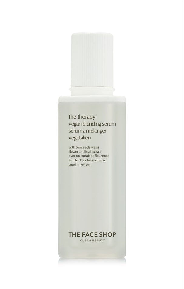 The Face Shop the Therapy Vegan Blending Serum 50ml - Korean