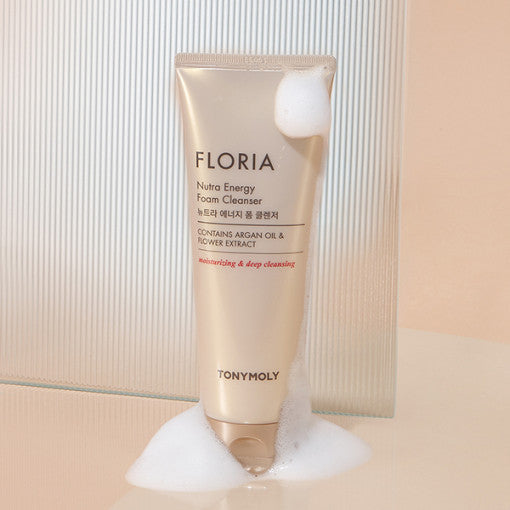 Tonymoly Floria Nutra Energy Foam Cleanser 150ml - Korean