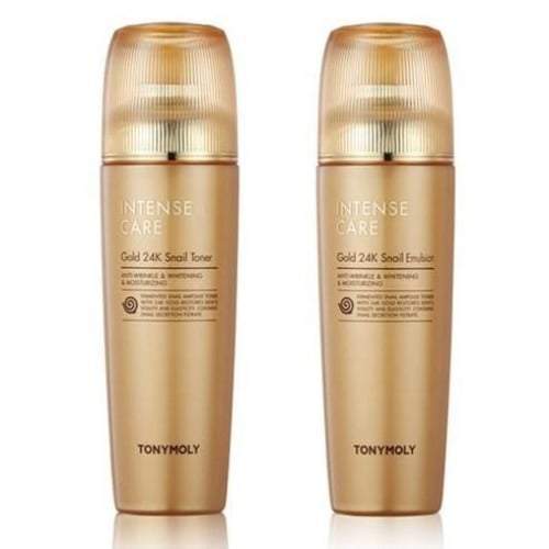 Tonymoly Intensare Gold 24k Snail 2 Set - Korean