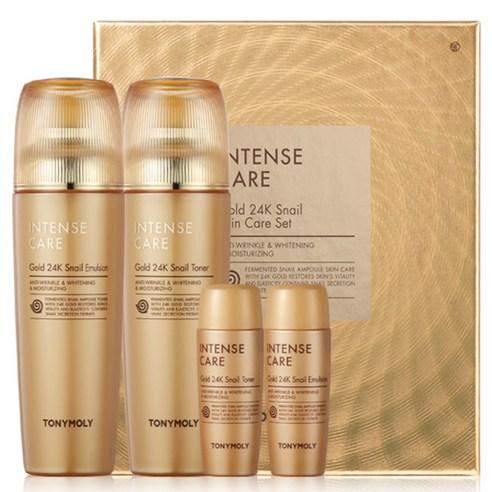 Tonymoly Intensare Gold 24k Snail 2 Set - Korean