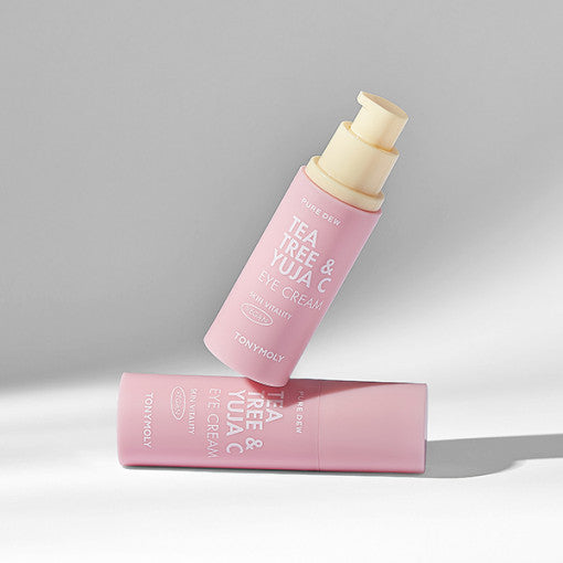 Tonymoly Pure Dew Tea Tree & Yuja c Eye Cream 30ml - Korean