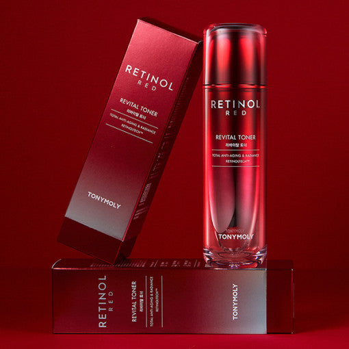 Tonymoly Red Retinol Revital Toner 120ml - Korean