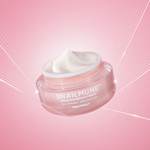 Tonymoly Snailmune Exosome Repair Cream 50ml + 20ml - Korean