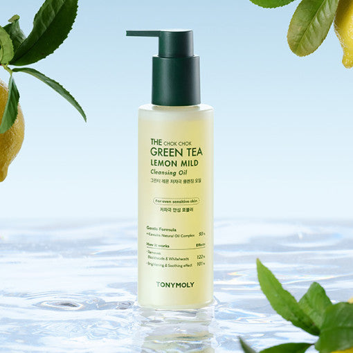 Tonymoly the Chok Green Tea Lemon Mild Cleansing Oil 200ml