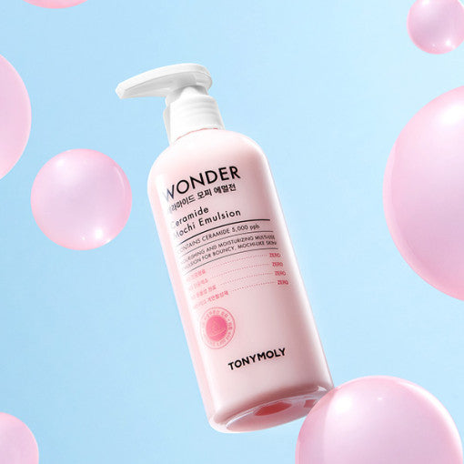 Tonymoly Wonder Ceramide Mochi Emulsion 300ml - Korean