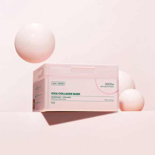 Vt Cica Collagen Mask 320g 30ea - Korean