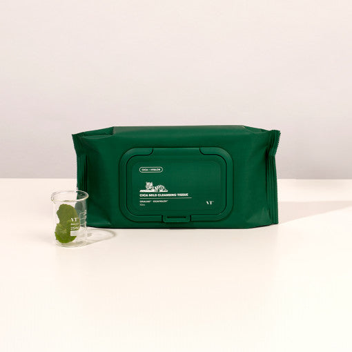 Vt Cica Mild Cleansing Tissue 50pcs 240g - Korean