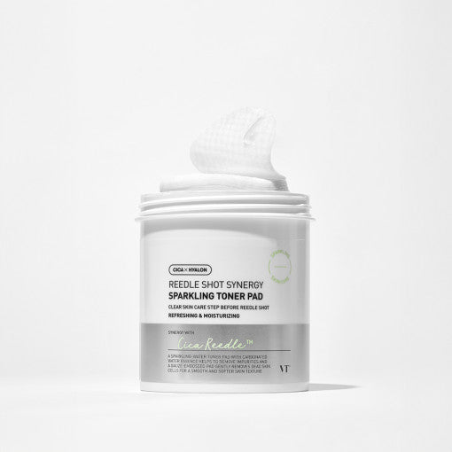 Vt Reedle Shot Synergy Sparkling Toner Pad 80ea / 200ml