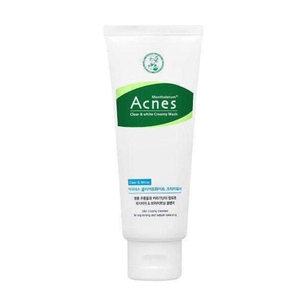 Acnes Clear and White Creamy Wash 100g - Korean skincare & 