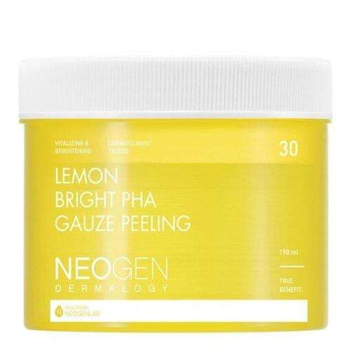 Neogen Dermalogy Lemon Bright Pha Gauze Peeling 30 Sheets - 