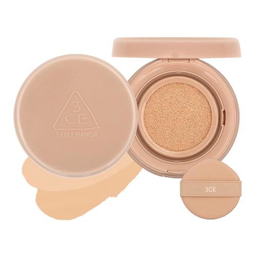 3ce Glow Cushion Foundation 15g + Refill - Korean skincare