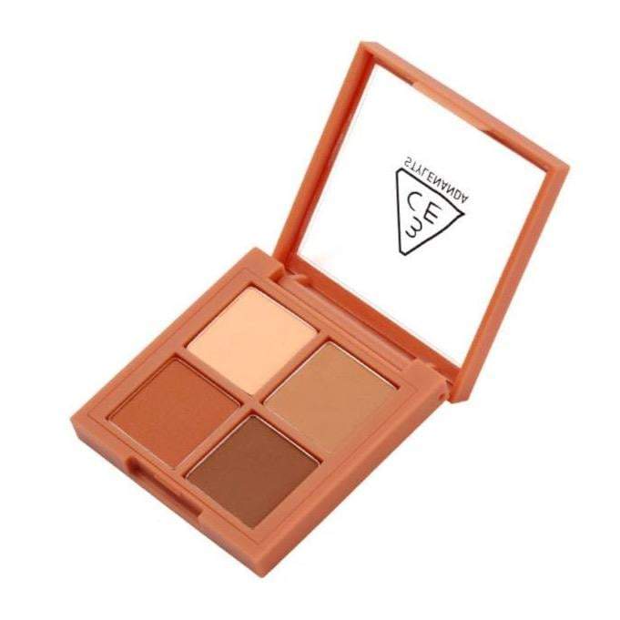 3ce Mini Multi Eye Color Palette 3.5g #brown Rum - Korean