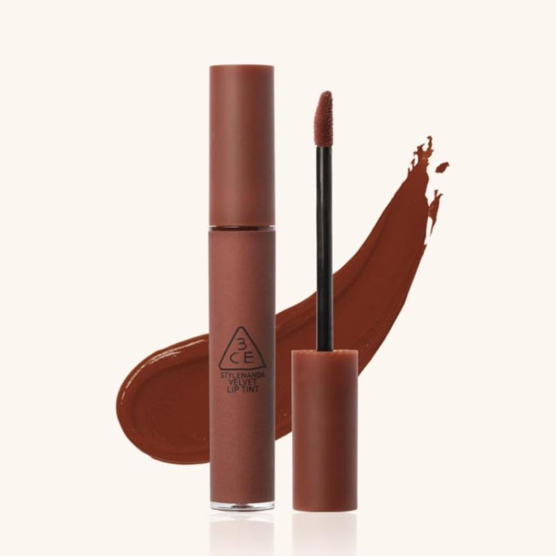 3ce Velvet Lip Tint 4g #bitter Hour - Korean skincare &