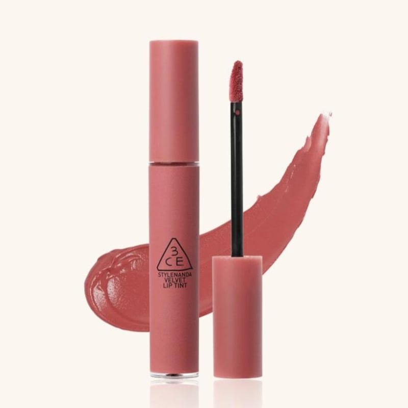 3ce Velvet Lip Tint 4g #cashmere Nude - Korean skincare &