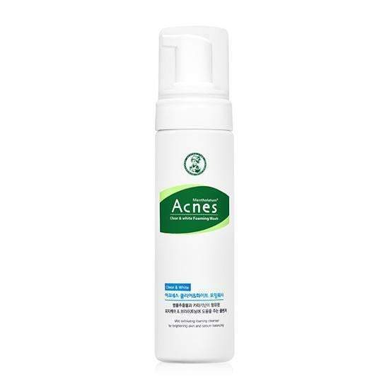 Acnes Clear and White Foaming Wash 150ml - Korean skincare