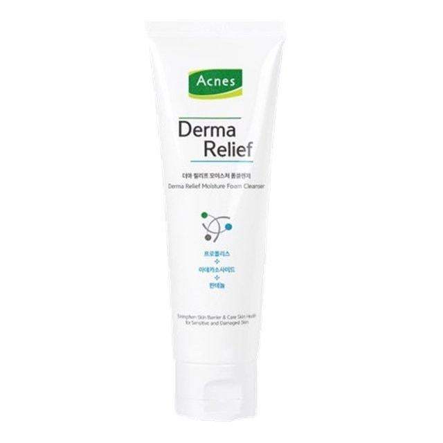 Acnes Derma Relief Moisture Foam Cleanser 200ml - Korean