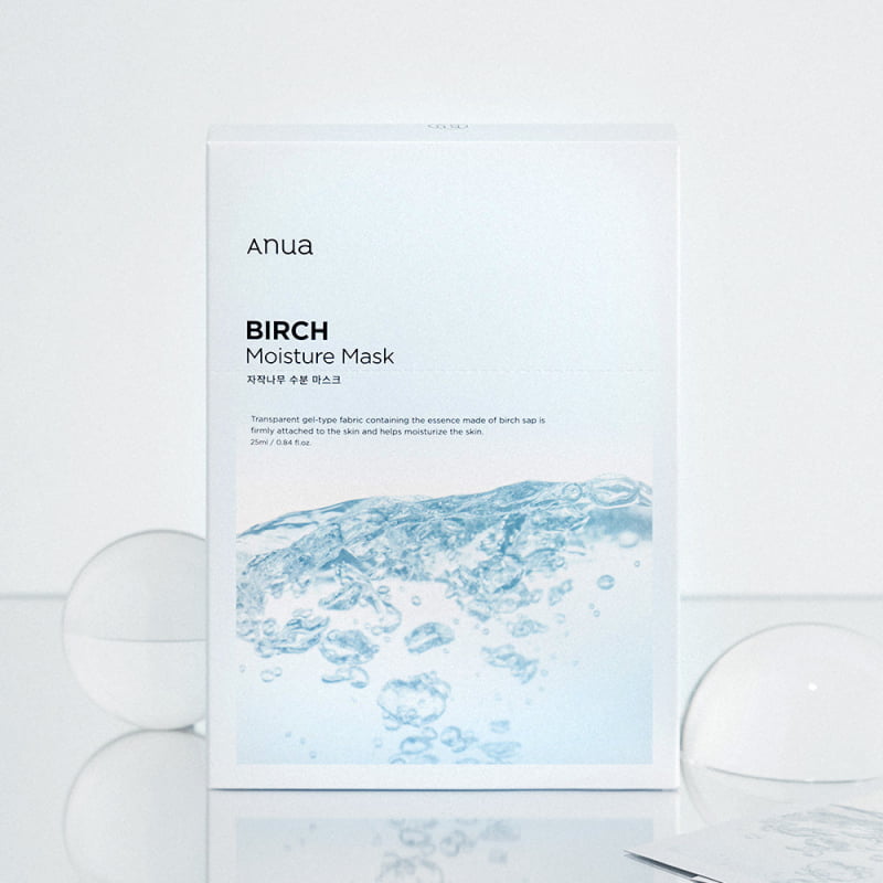 Anua Birch Moisture Mask 25ml x 10ea - Korean