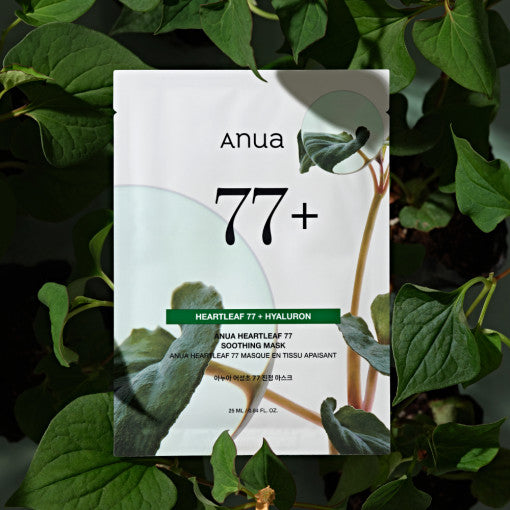 Anua Heartleaf 77% Soothing Sheet Mask 25ml x 10ea - Korean