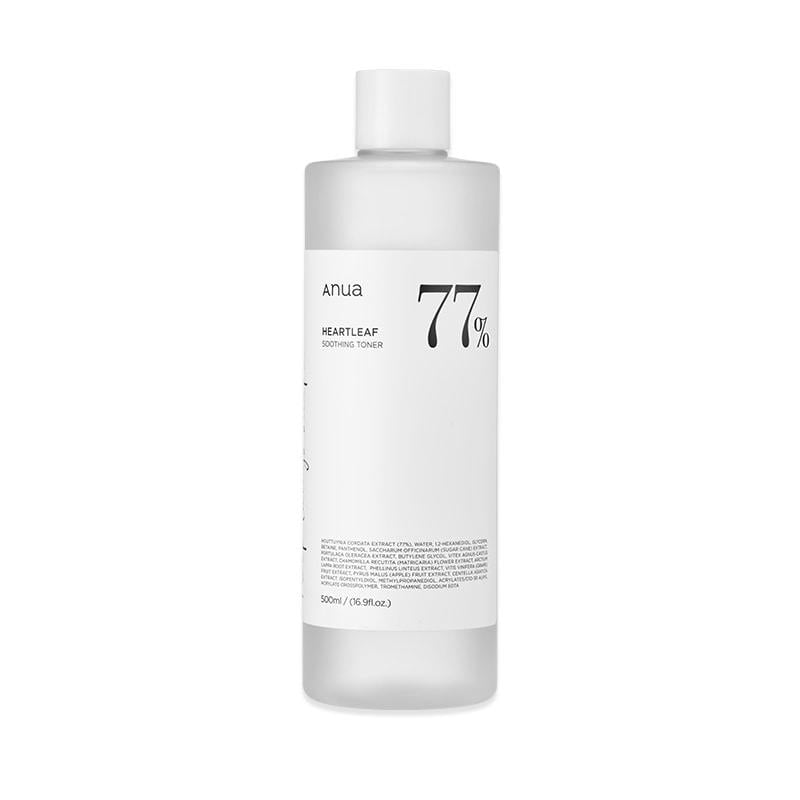 Anua Heartleaf 77% Soothing Toner 500ml - Korean