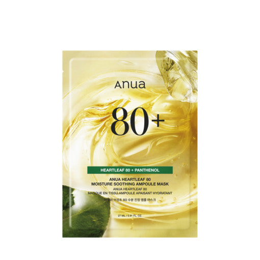 Anua Heartleaf 80 Moisture Soothing Ampoule Mask 27ml x