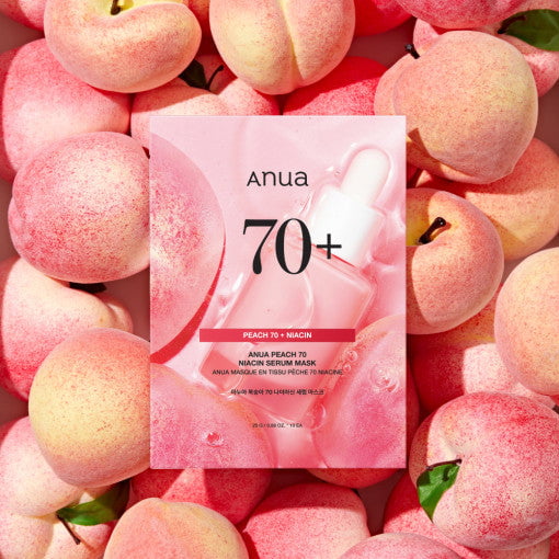 Anua Peach 70 Niacin Serum Mask Sheet 25g x 10ea - Korean