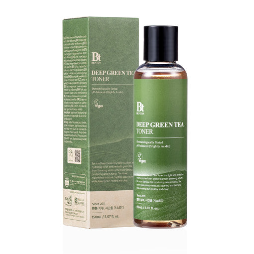 Benton Deep Green Tea Toner 150ml - Korean skincare & makeup