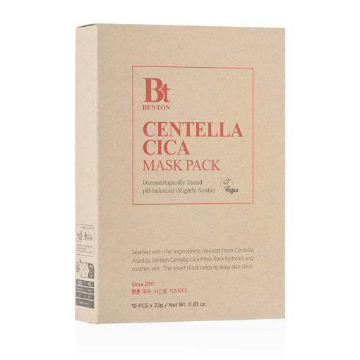 Benton Goodbye Redness Centella Sheet Mask 23g x 10ea