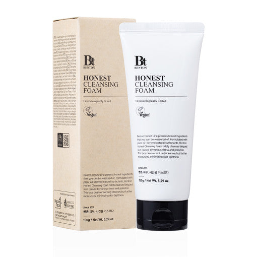 Benton Honest Cleansing Foam 150g - Korean skincare & makeup