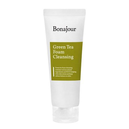 Bonajour Green Tea Foam Cleansing 150ml - Korean skincare &