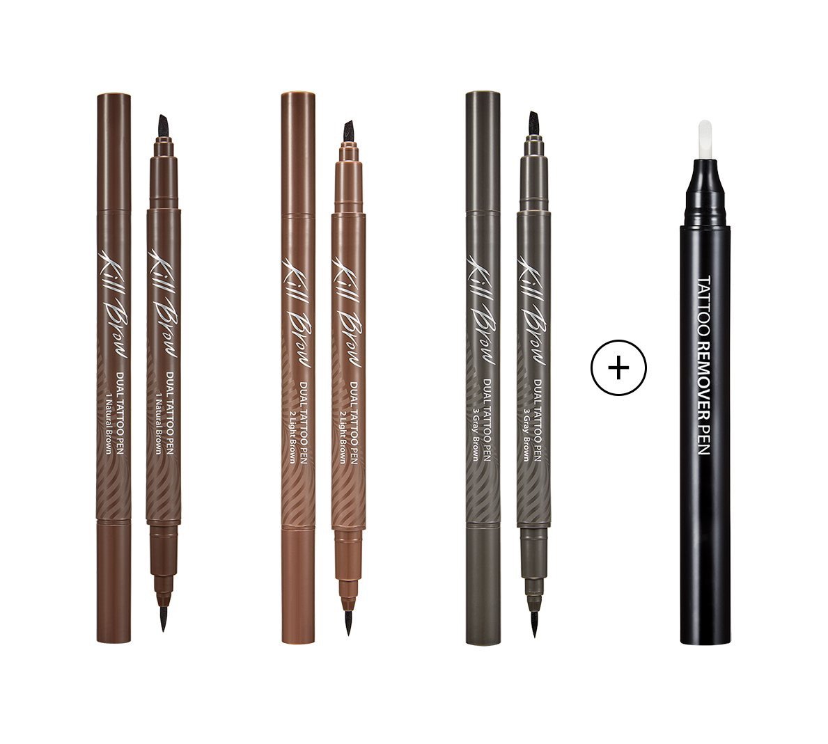 Clio Kill Brow Dual Tattoo Pen & Remover (3 Colors)