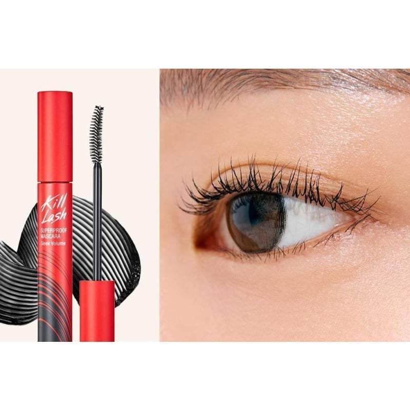 Clio Kill Lash Superproof Mascara 7g (5 Colors) - Korean