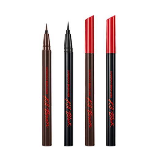 Clio Superproof Brush Liner 0.55ml (2 Colors) - Korean