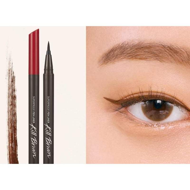 Clio Superproof Pen Liner 0.55ml (4 Colors) - Korean