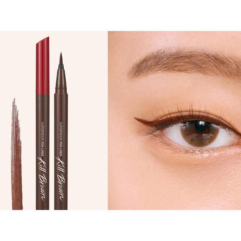 Clio Superproof Pen Liner 0.55ml (4 Colors) - Korean