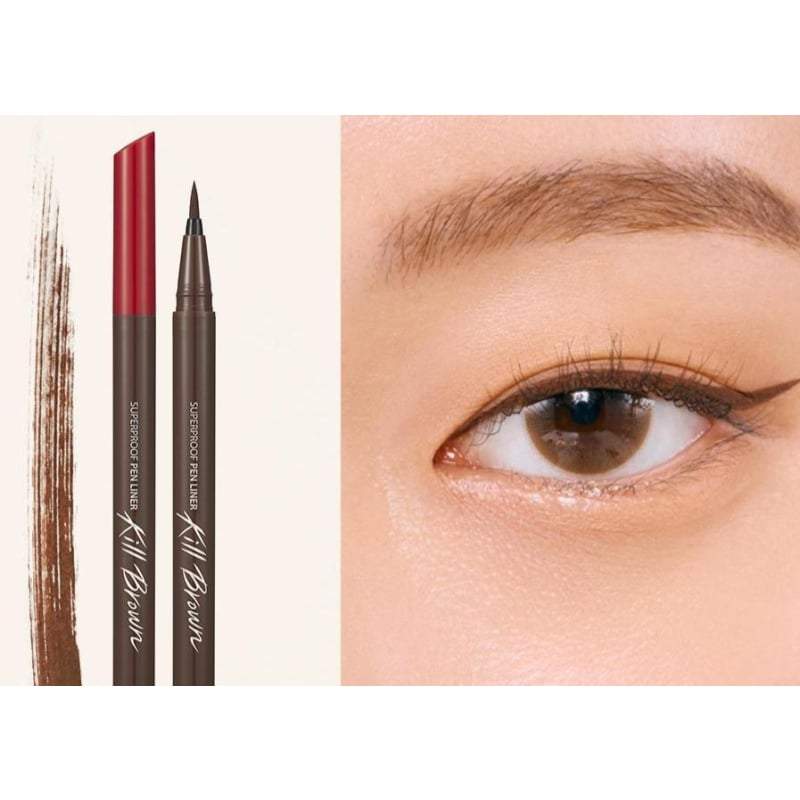 Clio Superproof Pen Liner 0.55ml (4 Colors) - Korean