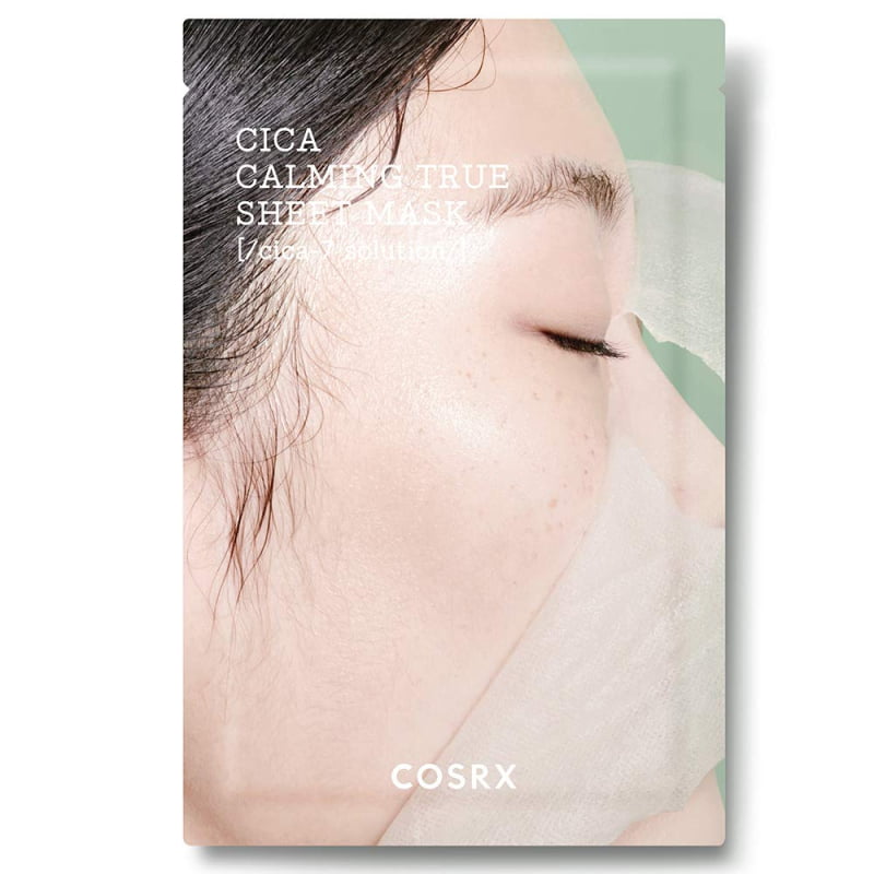 Cosrx Pure Fit Cica Calming True Sheet Mask (10 Sheets)