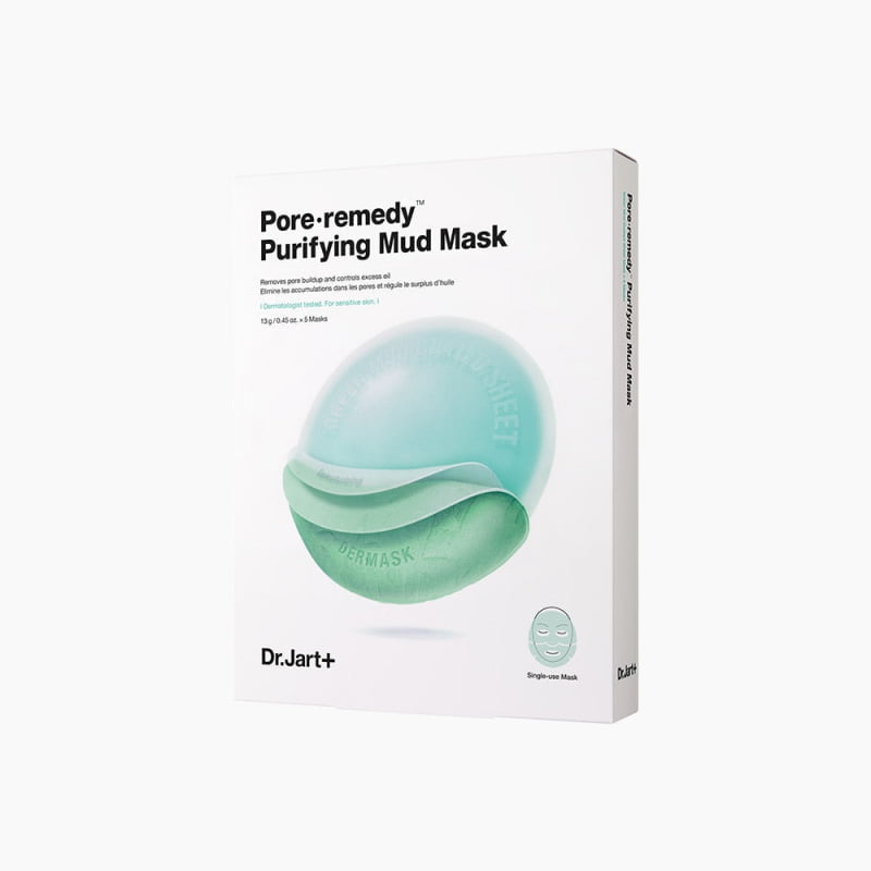 Dr.jart + Pore·remedy Purifying Mud Face Mask 13g x 5ea