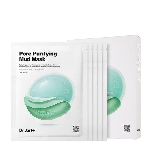 Dr.jart + Pore Remedy Purifying Mud Mask 13g x 5ea - Korean