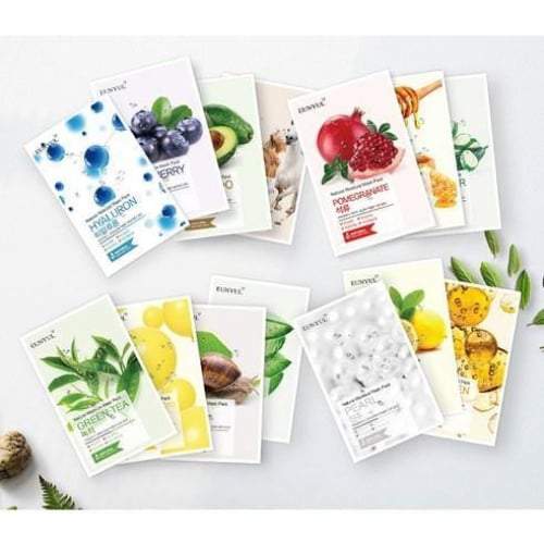 Eunyul Natural Sheet Mask Pack Set 50 Sheets (aloe 10p