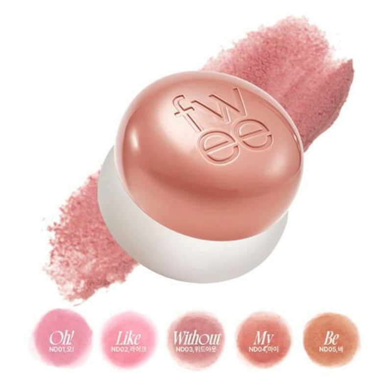 Fwee Lip & Cheek Blurry Pudding Pot #just me Moment - Korean