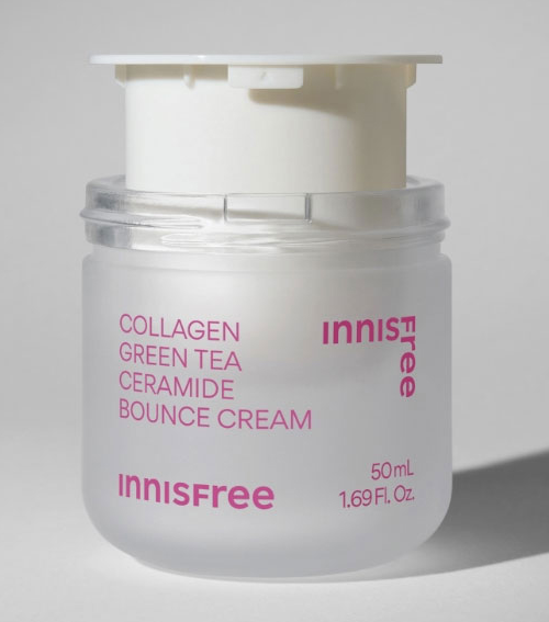 Innisfree Collagen Green Tea Ceramide Bounce Cream 50ml