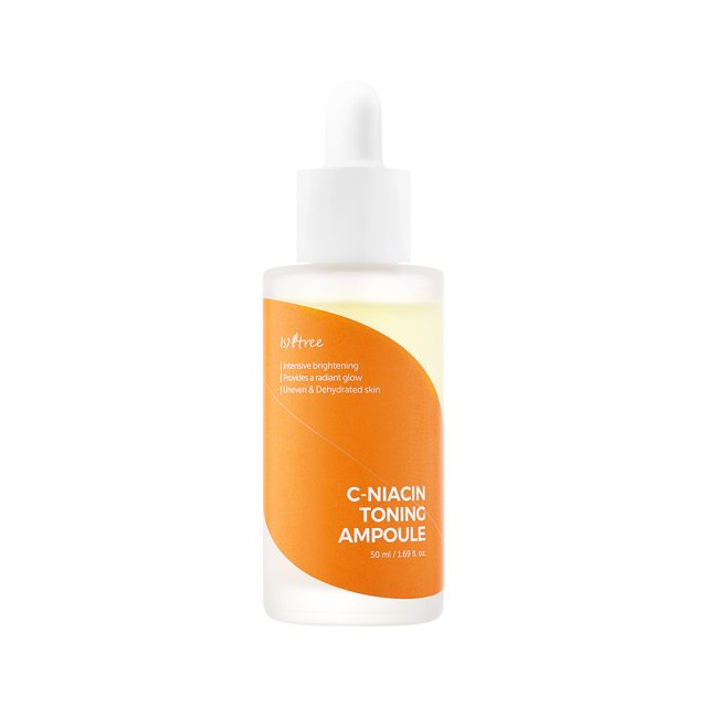 Isntree C-niacin Toning Ampoule 50ml - Korean skincare &