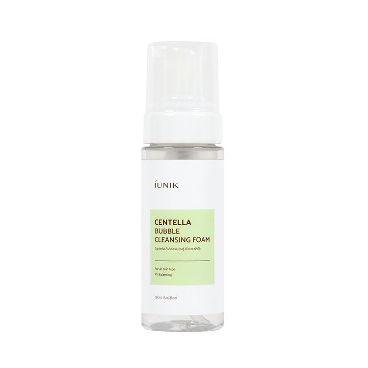 Iunik Centella Bubble Cleansing Foam 150ml - Korean