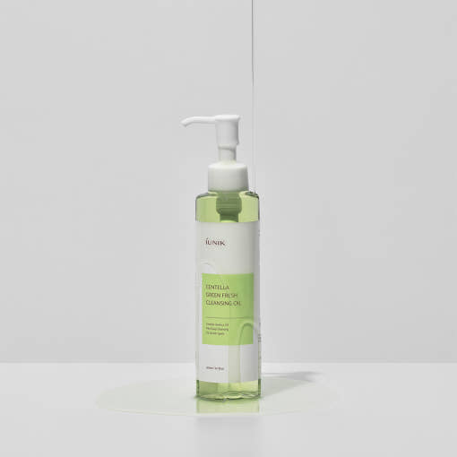 Iunik Centella Green Fresh Cleansing Oil 200ml - Korean