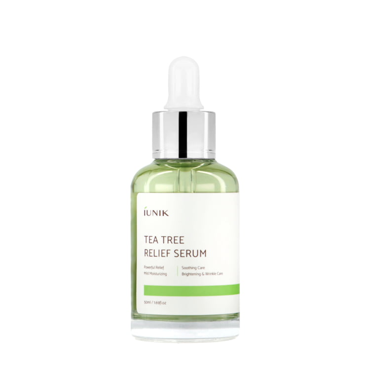 Iunik Tea Tree Relief Serum 50ml - Korean skincare & makeup