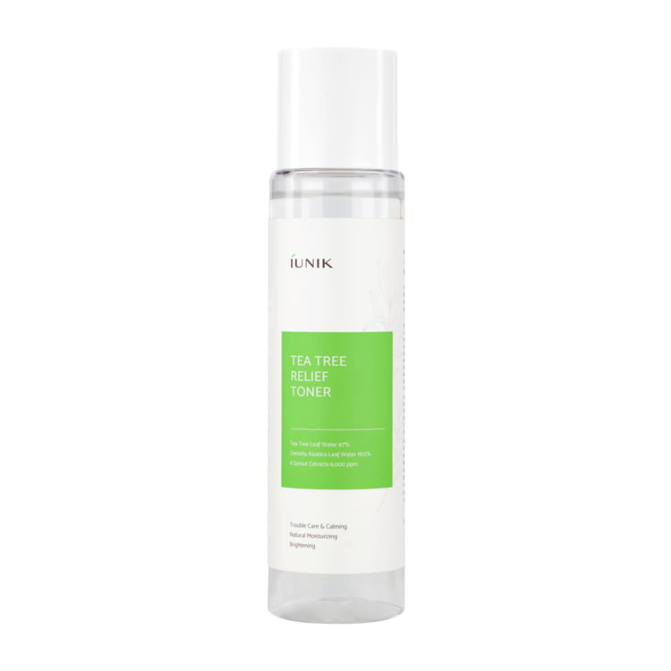 Iunik Tea Tree Relief Toner 200ml - Korean skincare & makeup