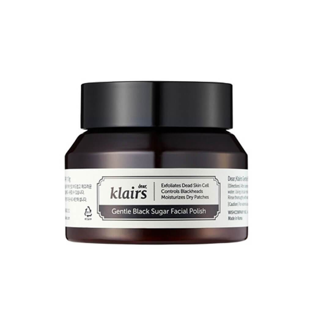 Klairs Gentle Black Sugar Facial Polish 110g - Korean