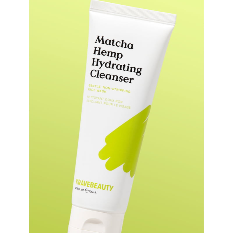 Kravebeauty Matcha Hemp Hydrating Cleanser 120ml - Korean